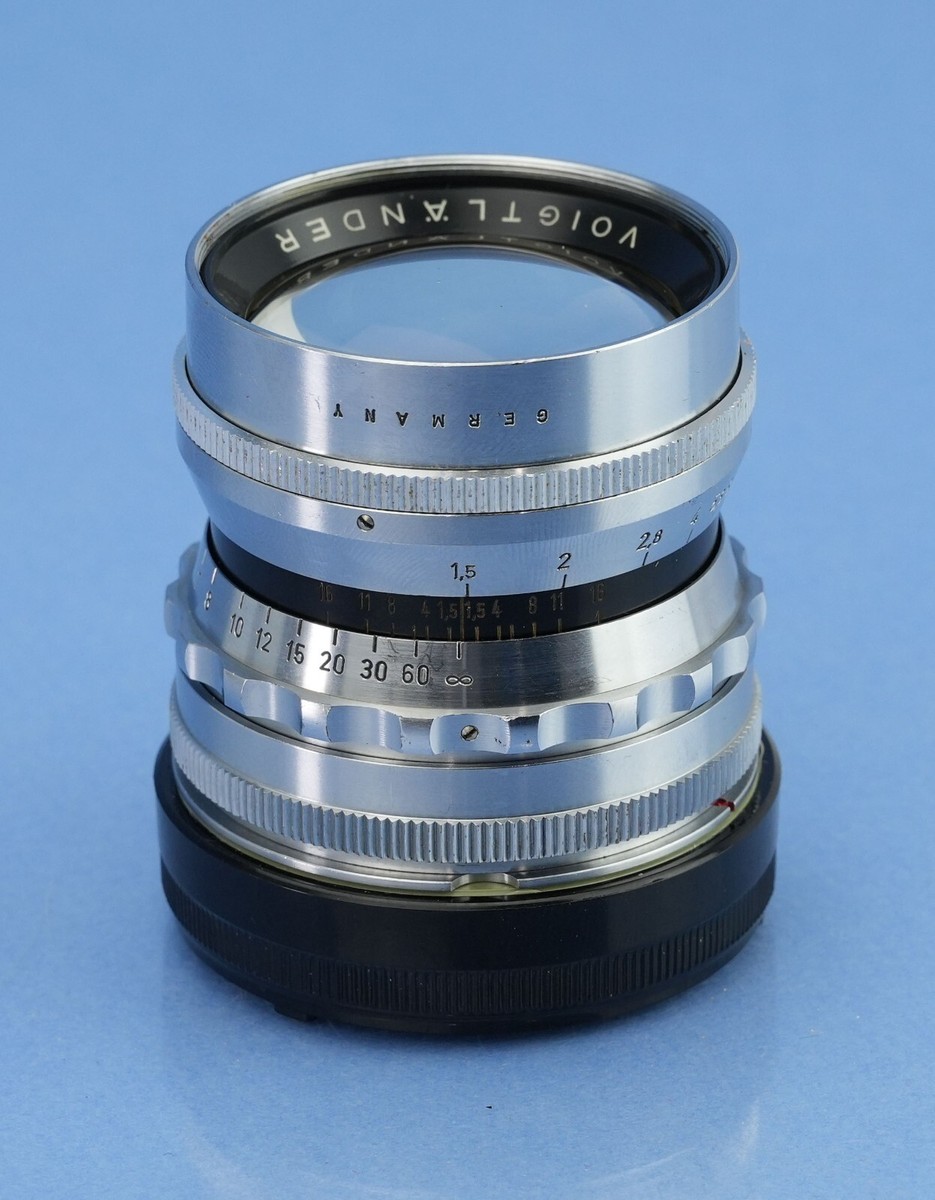 VOIGTLANDER VINTAGE 50MM NOKTON F1.5 LEICA LTM SM LENS +CAP
