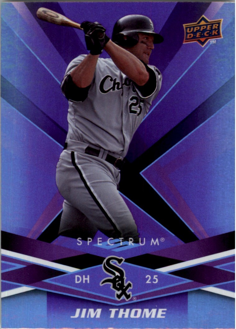 2009 Upper Deck Spectrum #24 Jim Thome Chicago White Sox HOF *+*