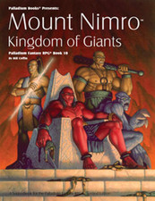 Palladium Fantasy RPG Book 10: Mount Nimro, Kingdom of Giants 24.99Value PLB0464