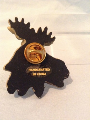 Big Sky Carvers Bearfoots Baubles Moose Pin Jeff Fleming Resin 1.75" $7.99 - Picture 4 of 8