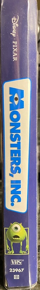 Monsters, Inc. VHS | eBay