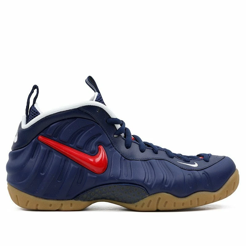 Nike Air Foamposite Pro Blue Void University Red Size 8. CJ0325