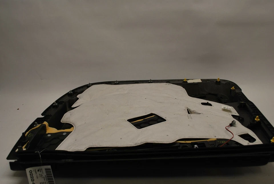 2015-2017 GMC YUKON XL 1500 后左驱动侧门板装饰黑色原始设备制造商 — 第 3/4 张图片