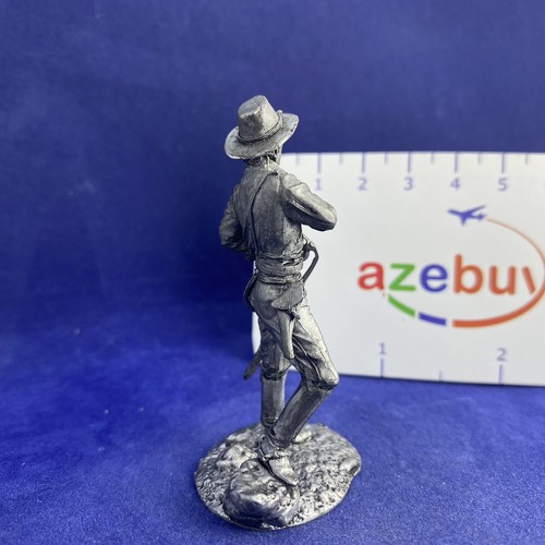Northern Cavalry Officer 19th Century 1/32 Scale Unpainted Tin Figure - Bild 6 von 12