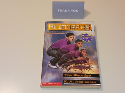 Animorphs #30 The Reunion 1st Edition Vintage Paperback by K. A. Applegate, Rare