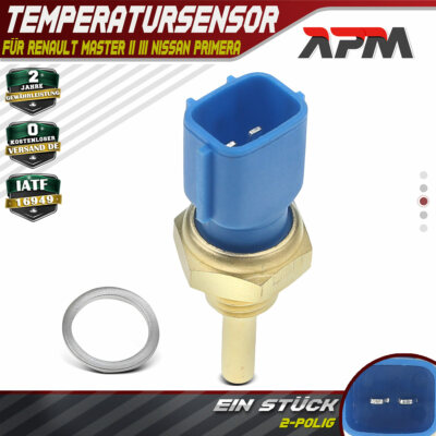 Sensor Kühlmitteltemperatur Temperatursensor für Renault Master II III Nissan