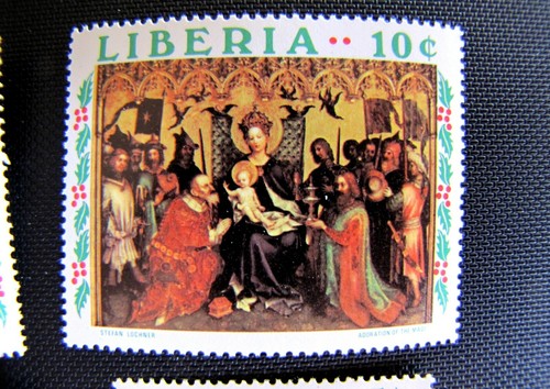 LIBERIA 534-39 CHRISTMAS MNH OG (1210) - Picture 4 of 8