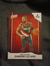 2021 DAMIAN LILLARD PANINI FATHER'S DAY BK8 PROMO BASE CARD TRAIL BLAZERS