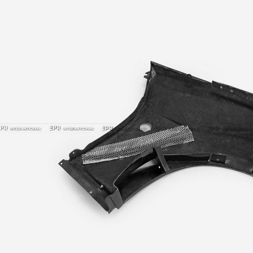 For Nissan 09-17 370Z Z34 VRS Style Carbon + FRP Unpainted Front Fender Mudguard - Picture 10 of 10