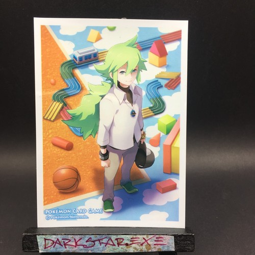 x1 Trainer N Sleeve Isolated King Playroom Pokemon Center Japan New Unplayed