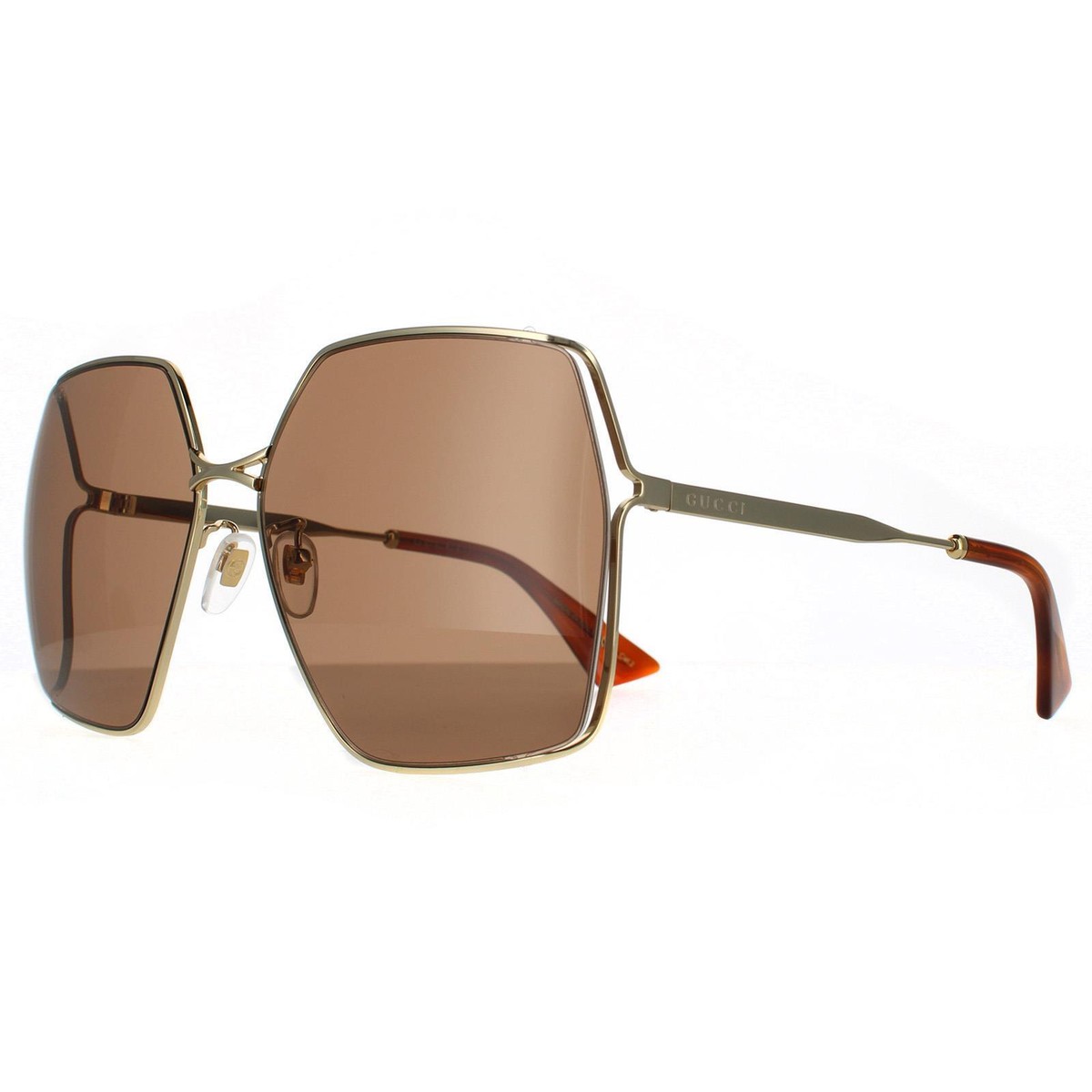 【送料,関税込】 GUCCI サングラス GG0817S Gucci Sunglasses GG0817S 002 Gold Brown | eBay