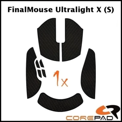 Corepad Soft Grips black FinalMouse Ultralight X Small Cheetah (S) Grip Tapes