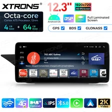 12.3" DSP Android 14 Car GPS Retrofit CarPlay For Benz E-Class W212 S212 NGT4.5