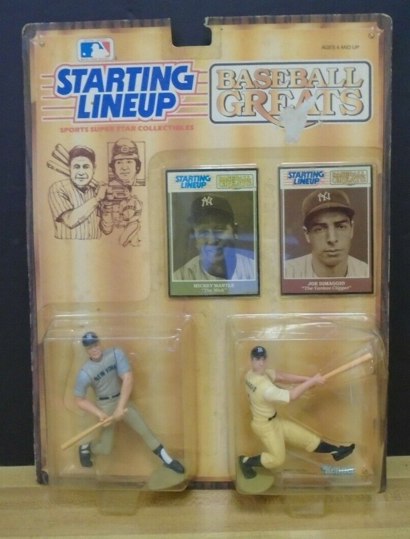 MLB Kenner Starting Lineup Figure Baseball Greats Mickey