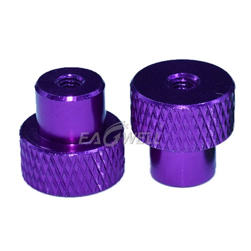10~100pc M3/M4 Knurled Thumb Nut Hand Thread Nuts Fastener Aluminum Alloy Colors - Picture 23 of 32