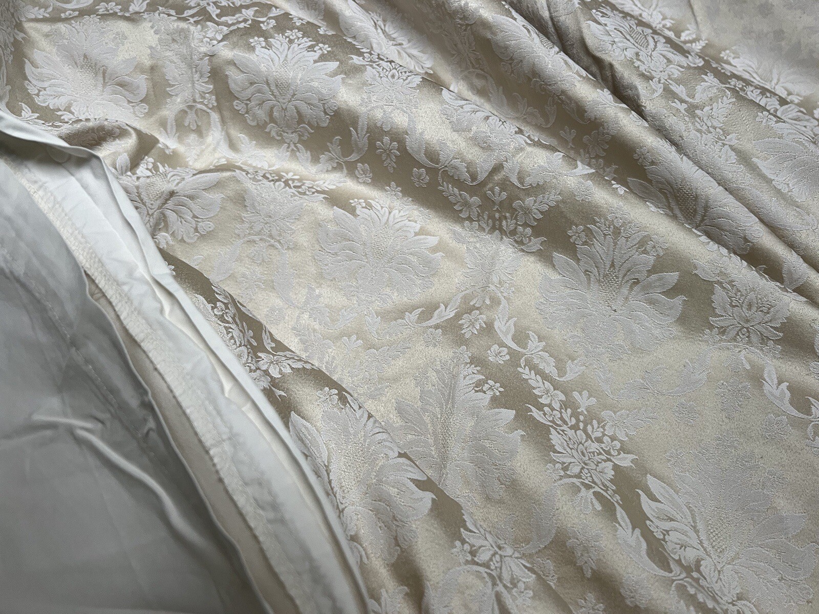 Dorma Dunelm Damask King Bedding Set Duvet Cover 207 x 228 cm & Pillow