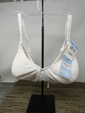 Playtex 4115 Women's Nursing Maternity Underwire Bra 42C White NWT FLAW