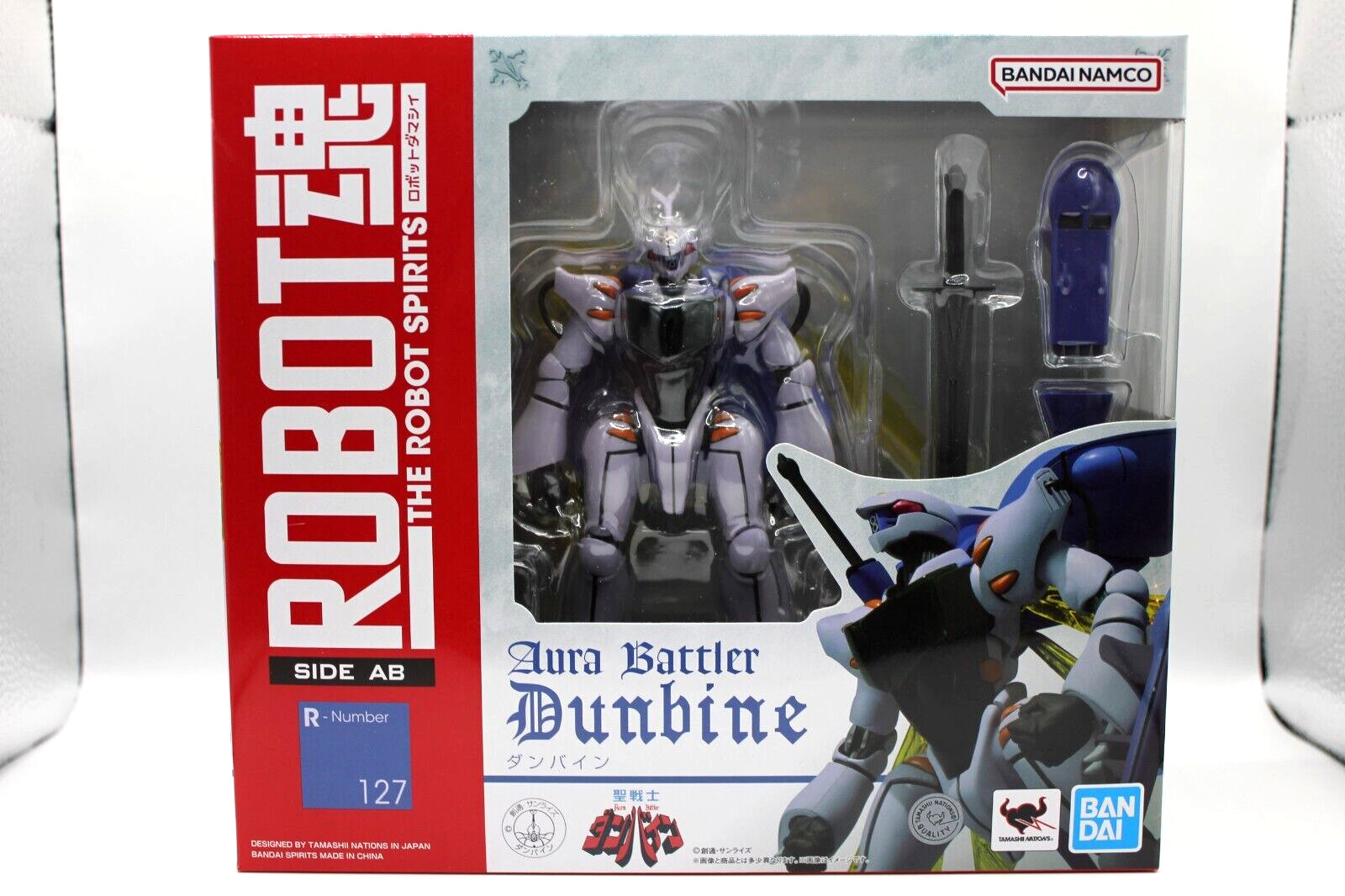 BANDAI Aura Battler Dunbine Robot Spirits 5.1 in Completed Action Figure New