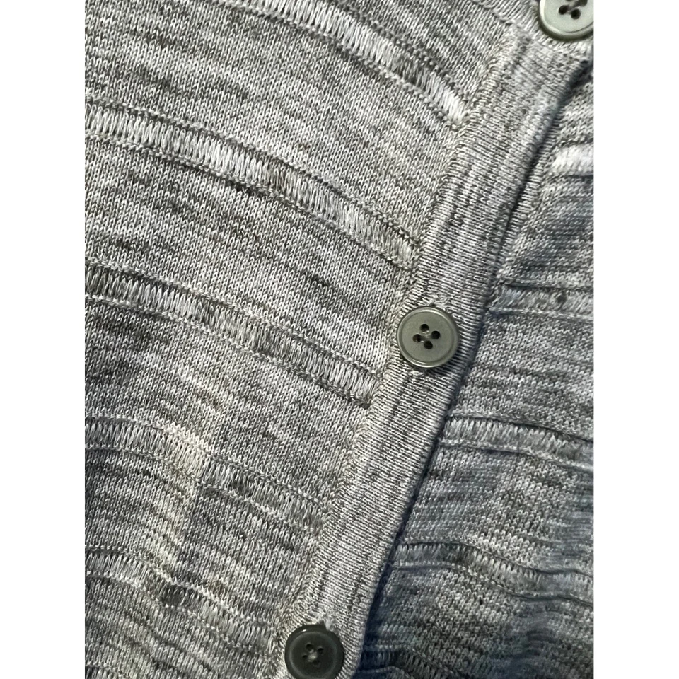 Cárdigan Suéter Tejido Botón Frontal Ligero Verde Oliva XS Merona Foto 3 de 4