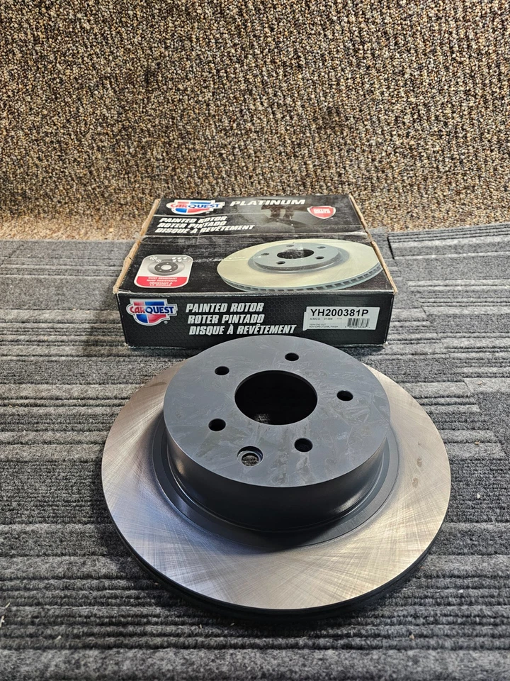 (QTY 2) Для INFINITI M45 2003-2004, Q45 02-06 вентилируемый задний тормоз ротор YH200381P - Изображение 2 из 4