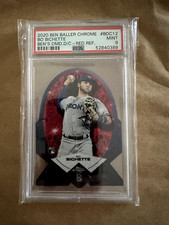 2020 Topps Chrome Ben Baller Diamond Die Cut Red #BDC12 Bo Bichette 2/5 PSA 9