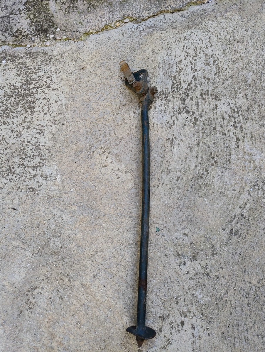 Vintage motorcycle field side stand UK