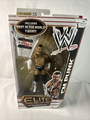 WWE CM Punk Elite Collection Wrestling Action Figure 2012 Series 16