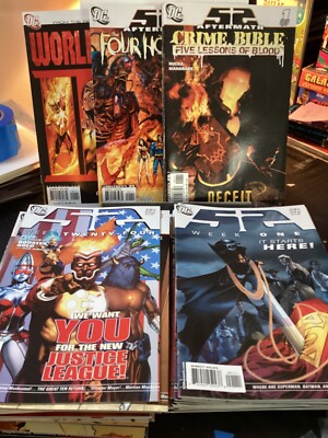 52 DC 2006 #1-52 MORRISON + 52 AFTERMATH 3 SETS COMPLETE