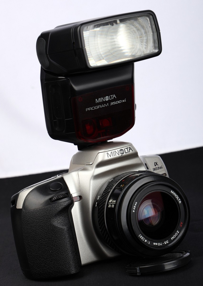 Minolta Alpha 303si Super 35mm Film AF SLR c/w AF 35-70mm f
