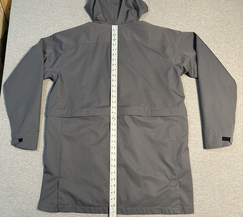 ADIDAS GAME MODE MENS RAIN JACKET Full Zip Hood Grey H Longhorn Logo Mesh Lined - Picture 13 of 14