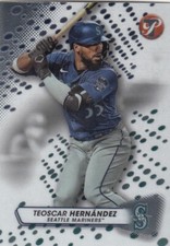 TEOSCAR HERNANDEZ TOPPS PRISTINE BASE SEATTLE MARINERS #139 2023 23