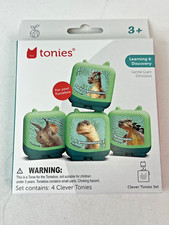 Clever Tonies Set: Set of 4 Gentle Giant Dino...