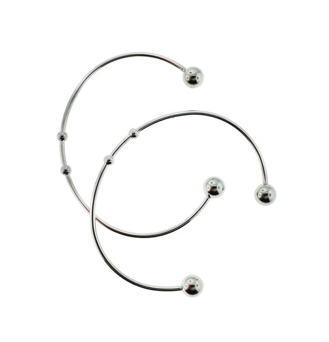 Edelstahl Armreif Armband Manschette Stil mit Stopfen - N551 - Bild 2 von 3
