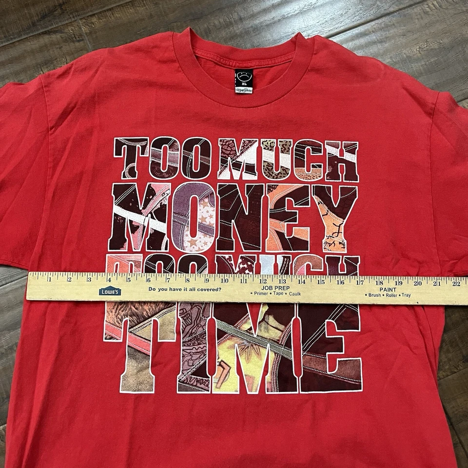 Рубашка Rogue Status мужская размер XL Red Gun Show Rob Dyrdek Y2K Travis Barker винтажная коньковая - Изображение 4 из 4