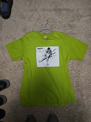 Supreme Akira Yamagata Tee FW17 Lime M Rare T Shirt Japanese Anime