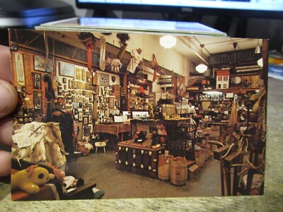 Vintage Old Postcard GEORGIA Underground Atlanta Smokey