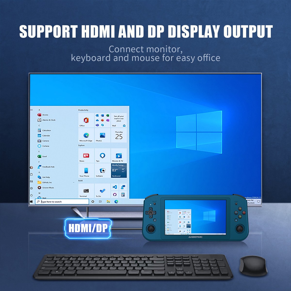 ANBERNIC Win600 Games Handheld Portable PC Game Player Laptop 