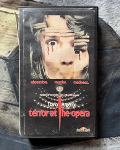 HORROR VHS - Argento- “Opera” aka “Terror At The Opera” Horror - Giallo