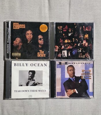 CD Lot Fugees The Score Guns N Roses Appetite Billy Ocean MC Hammer 4 CDs