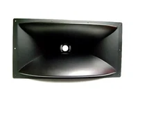 10" x 18" ABS Plastic 1 3/8" Screw-On Large Bi-Radial Horn For Speaker Cabinet