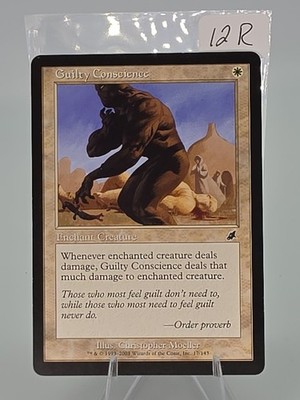 Guilty Conscience 17 / 143 Regular Scourge LP MTG Magic The Gathering
