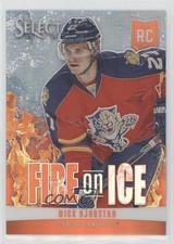 2013-14 Panini Select Fire on Ice Rookies Silver Prizm 6/25 Nick Bjugstad 05u8