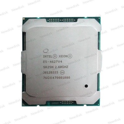 Intel Xeon E5-4627 V4 CPU 2.6GHz Prozessoren 10 Core 8GT/s 25MB LGA2011-3 SR2SN