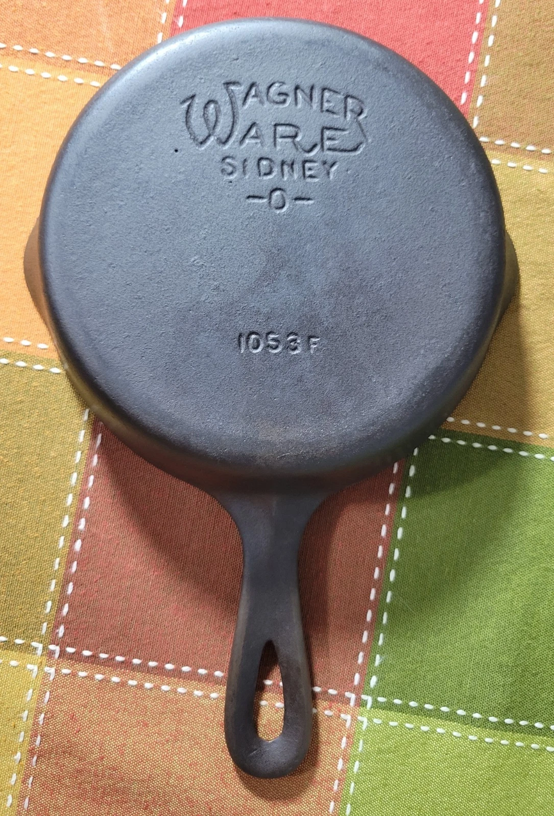 Wagner Sidney -O- No. 3 Cast Iron Skillet (Restored & Seasoned) FREE SHIPPING