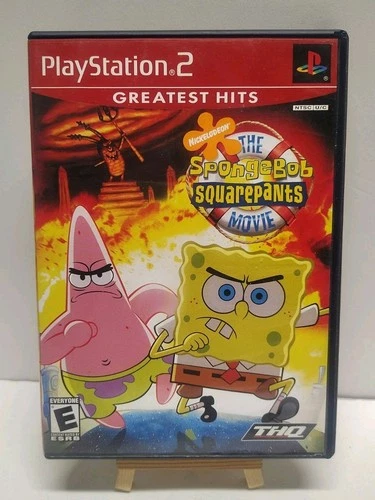 SpongeBob SquarePants The Movie [Greatest Hits] (Sony PlayStation 2 PS2) Cib