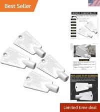 High-Quality Replacement Door Keys for Frigidaire Kenmore Freezers - 4 Pack