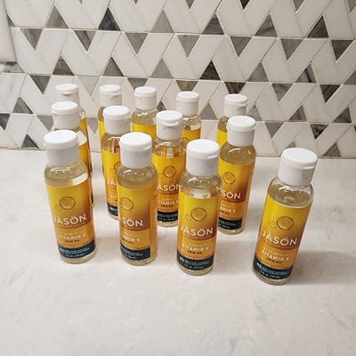 Lot Of 13 Jason Maximum Vitamin E 45,000 Skin Oil Moisturizer Antioxidant 2 oz