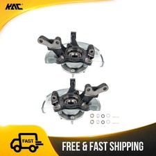 Juego de 2 cojinetes de cubo de rueda de nudillo de dirección delantera aptos para Dodge Caliber 08-12