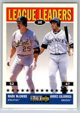 Andres Galarraga / Mark McGwire 1997 Collector's Choice #57 See Photos