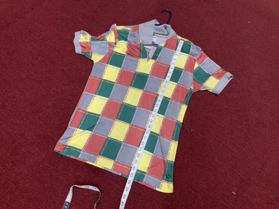 Moschino Jeans VTG Men’s Polo 90s Statement Shirt Iconic Retro Designer Rare - Image 2 of 4